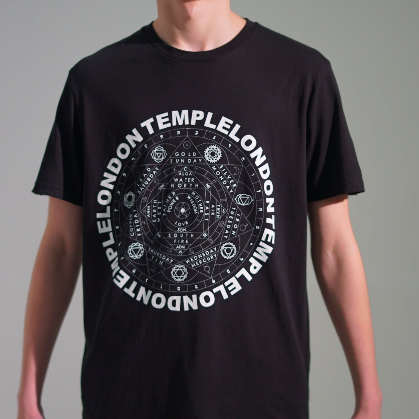 ZODIAC Print Unisex Crew T shirt