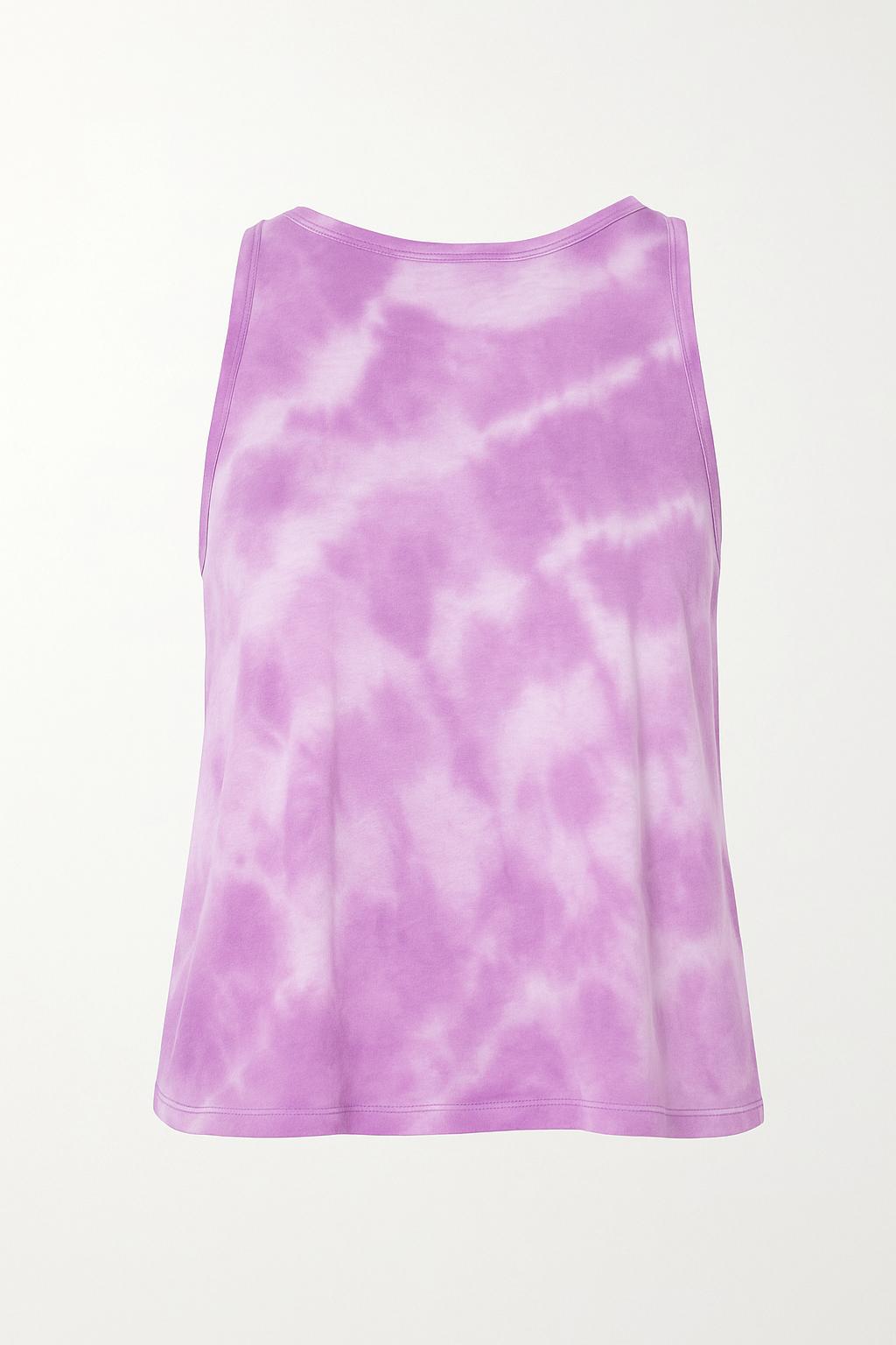 TAJ Tie Dye Crop Tank Top