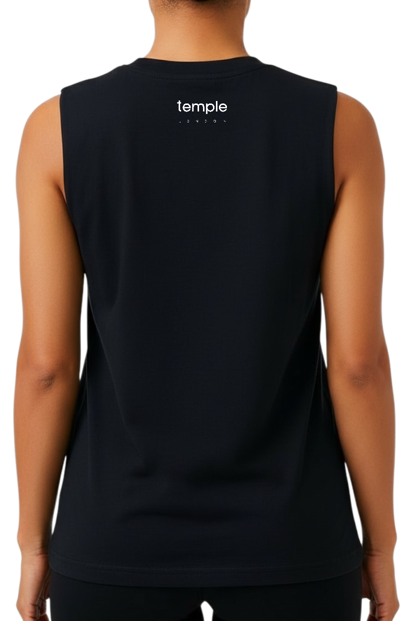 Star Sign Sleeveless Crew T-Shirt