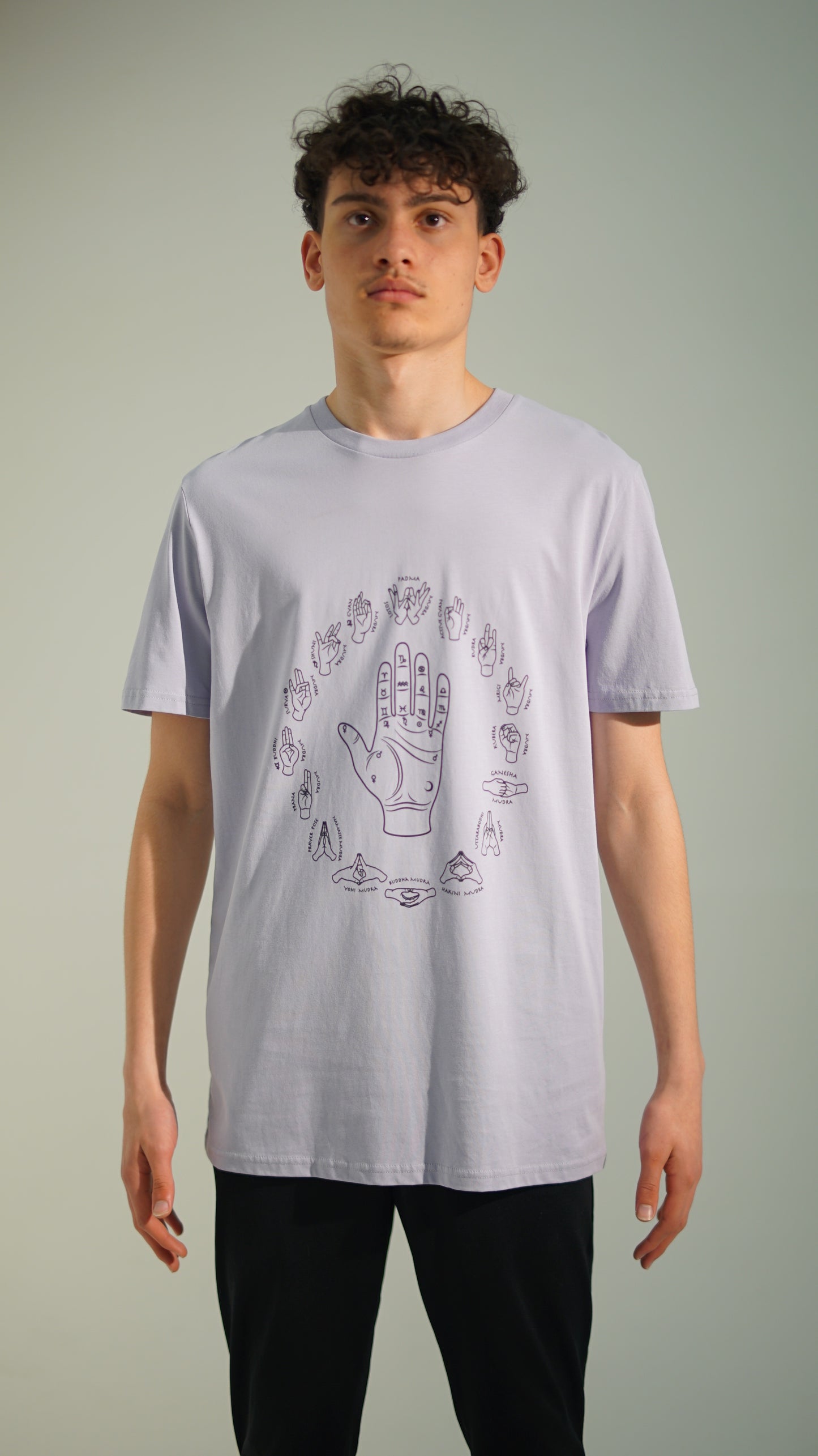 MUDRA Print Unisex Crew T shirt