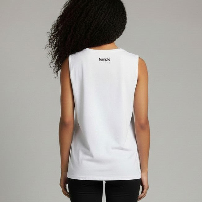 Divine Feminine  Sleeveless Crew T Shirt