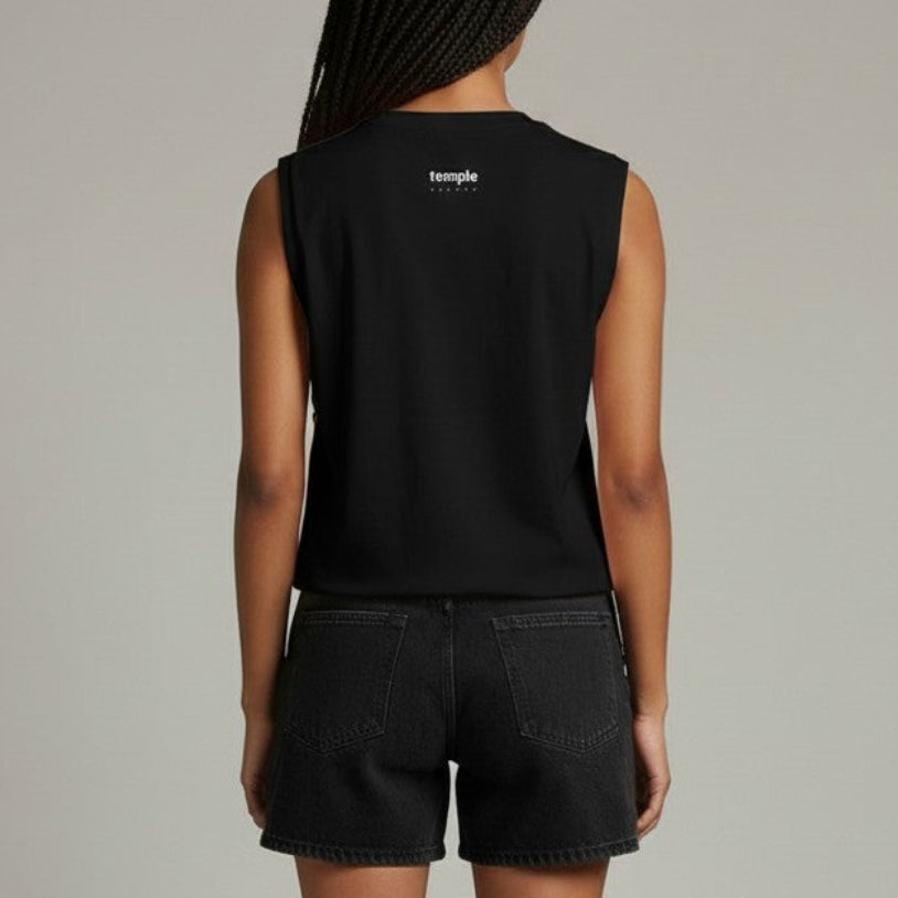 Divine Feminine  Sleeveless Crew T Shirt