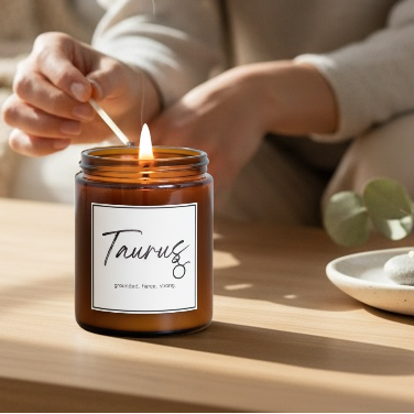 Star Sign Candle