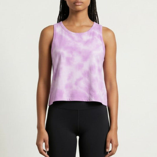 TAJ Tie Dye Crop Tank Top
