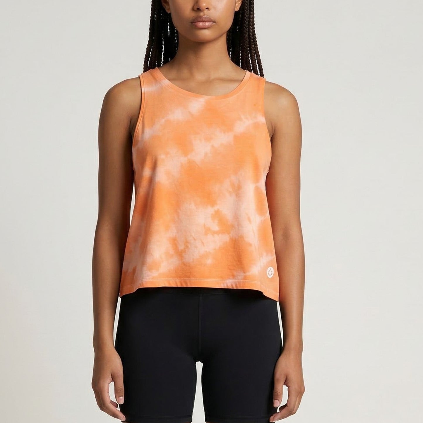 TAJ Tie Dye Crop Tank Top